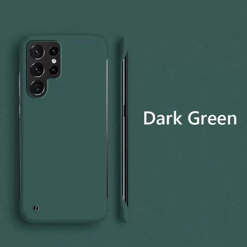 Frameless Slim Skin Matte Hard Back Cover Case For Samsung Galaxy S23 FE S24 FE Ultra S21 FE S22 Plus G ShockProof Fundas Coque
