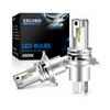 XELORD H4 LED Headlight Vehicle Inspection Compatible Hi/Lo Switching 6500K