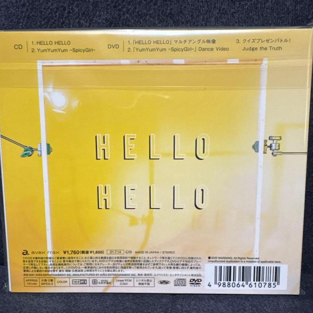 [USED] Snow Man HELLO HELLO Regular Edition + First Edition B