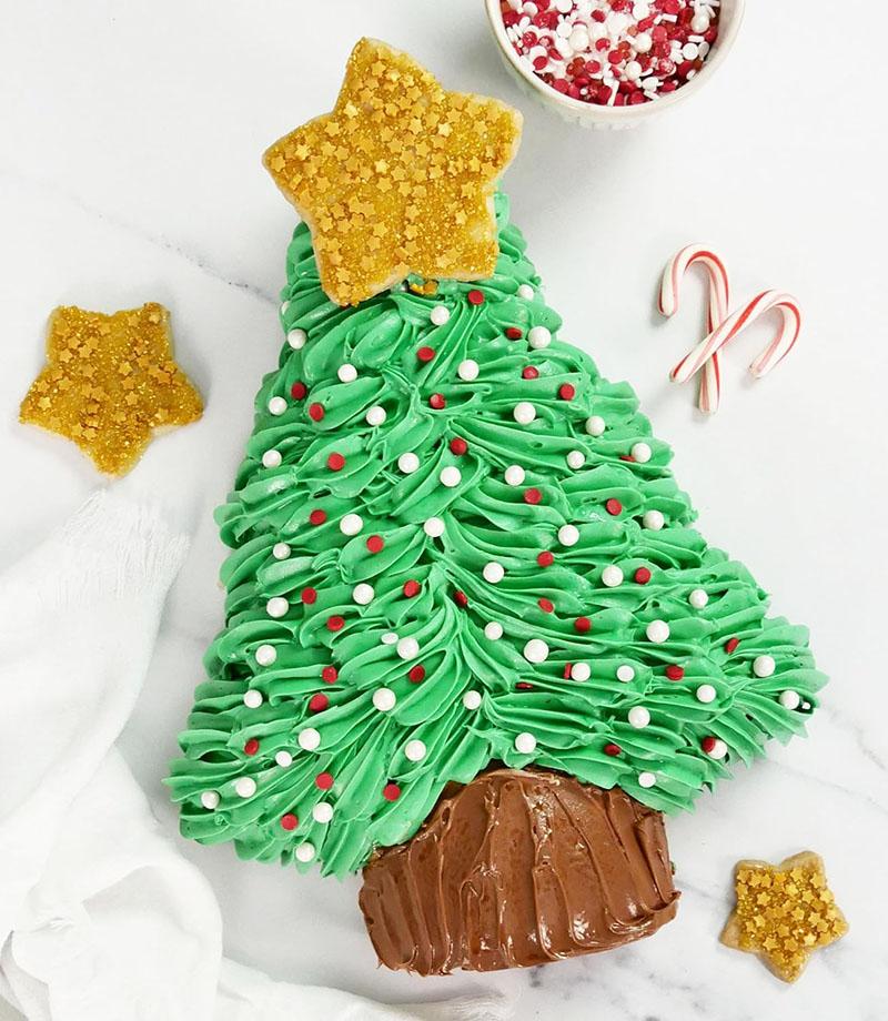 Christmas Tree Cake Pan 3D Silicone Baking Mold Breakable Chocolate Candy Candle Soap Cupcake Topper Decorating Tools Kitchen