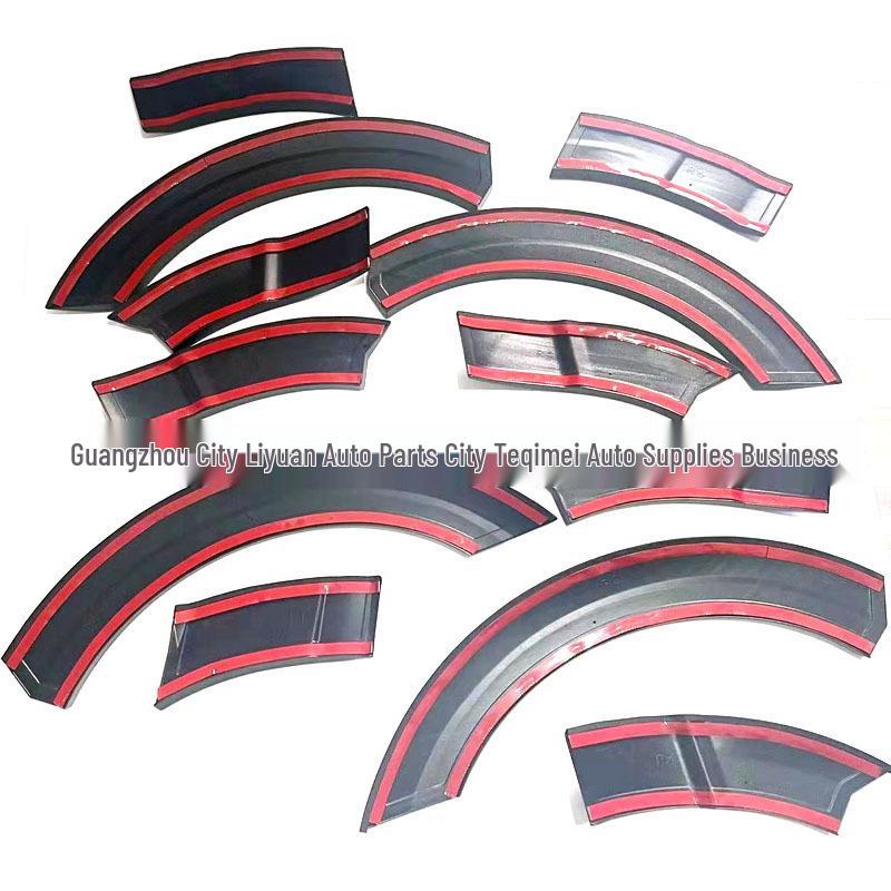 Wide Body Fender Grille with Yellow Lights for HAVAL H5 Off-Road Kit