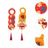 2025 New Year Door Handle Decoration with Tassels Cartoon Hanging Traditional