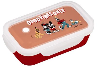 Asbel Lunchbox Mickey Friends Integrierte Verpackung WTL500C (MF24) Gefriergeeignete, versiegelte antibakterielle Behandlung