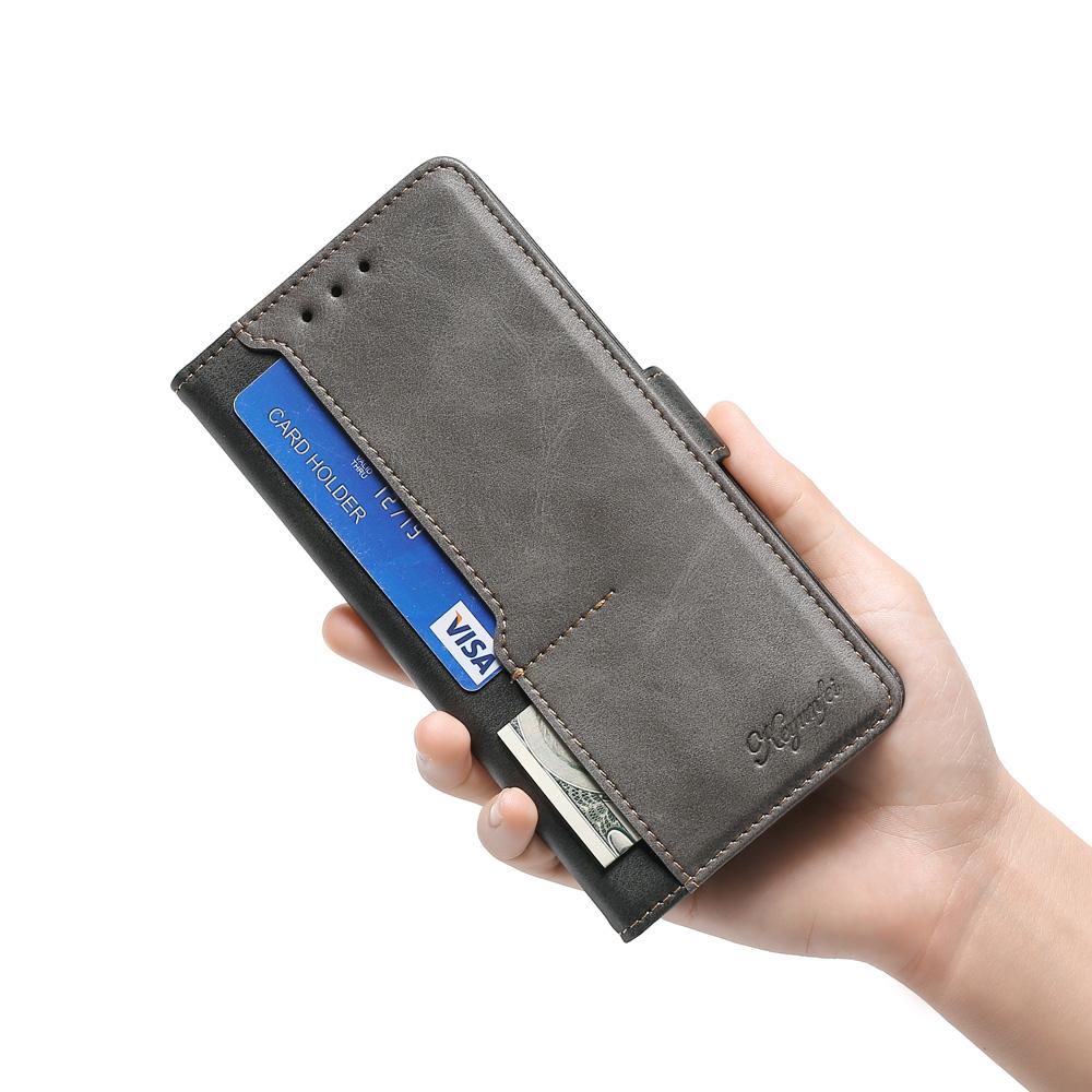 For Xiaomi 13 Ultra PU Leather Stand Cover Contrast Color Flip Wallet Phone Case
