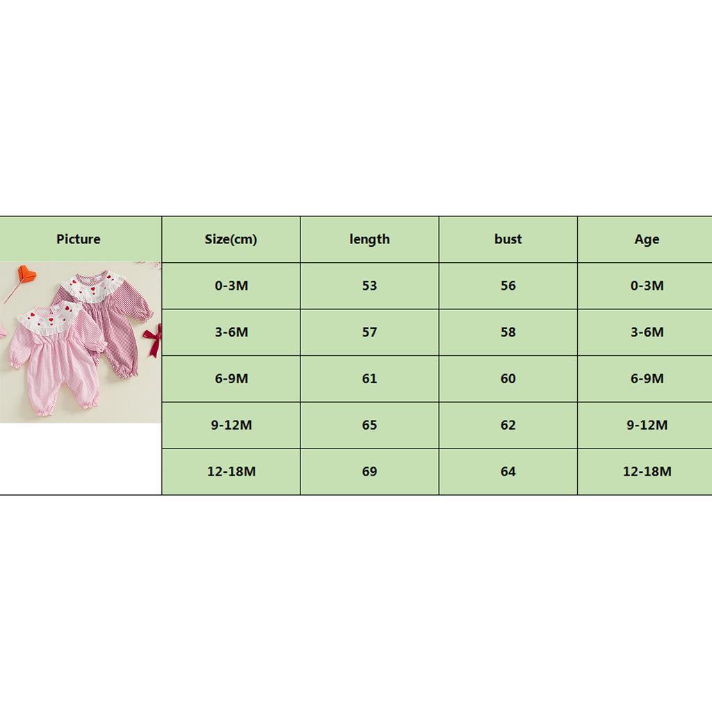 Baby Girl Fall Romper Long Sleeve Lace Patchwork Plaid Print Jumpsuit Infant Spring Outfit