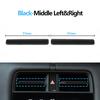 Car Middle Air Conditioning Central AC Vent Grille Air Vent Trim Strip For Porsche Taycan 9J1 2019 2020 2021 2022 2023