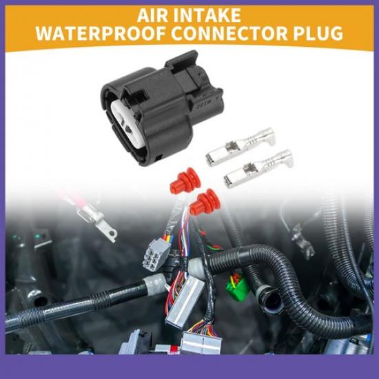 2 Pin Air Intake Connector Plug Female Wire Terminal Single  for Toyota