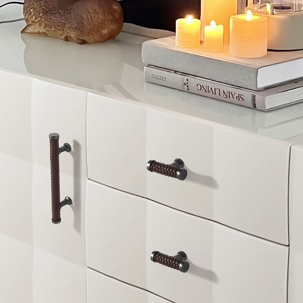 Domácí dekorace Úchytka na skříňku Moderní nábytková úchytka Náhrada Knoflíky na zásuvky