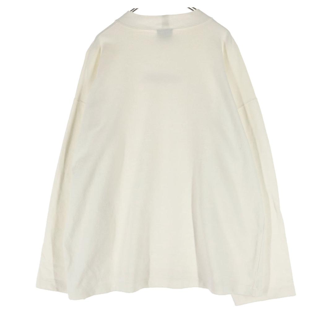 Beauty Products STUSSY Made In Japan Logo Print Long Sleeve Cut M White Women Used