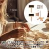 PAVIKE Knitting Tool Wooden Drop Hand Spinning Wool Hand Card for Craft Wool Needle Felting Knitting Yarn Gauge Wooden Crochet Supplies for Beginners