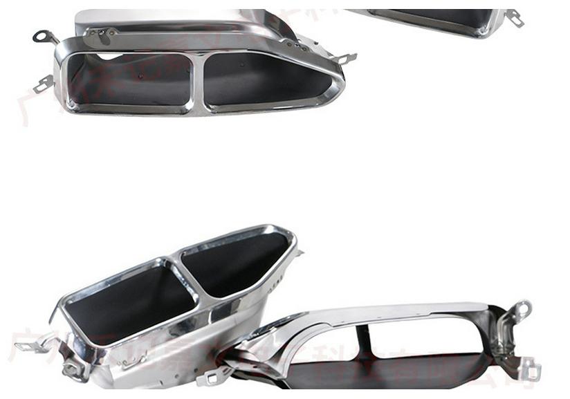 BMW 7 Series G11/G12 Quad Exhaust Tip Cover Stainless Steel Tailpipe Nozzle