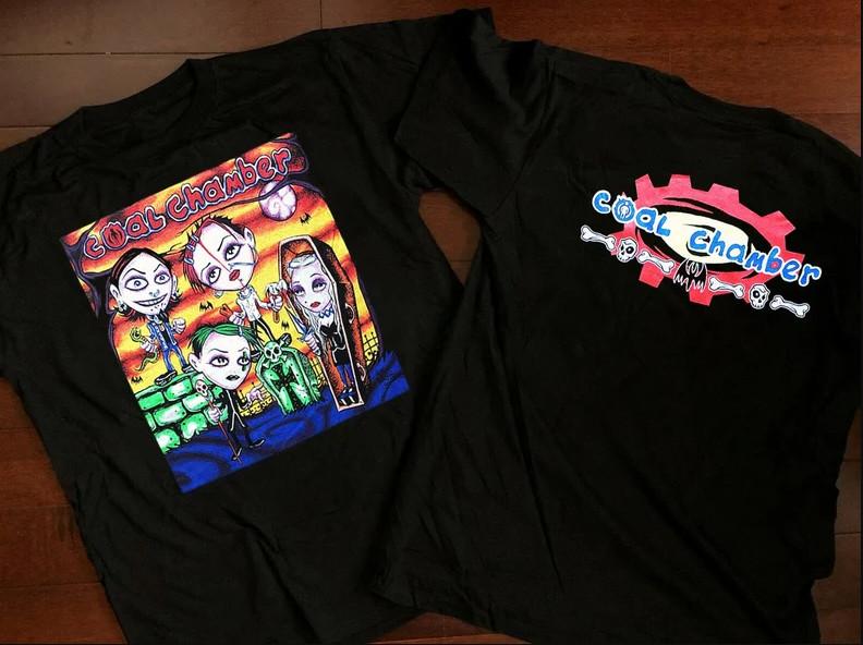 

Vintage Coal chamber Shock The Monkey 1999 Album Promo TShirt Coal Chamber Ban Unisex T-Shirt M