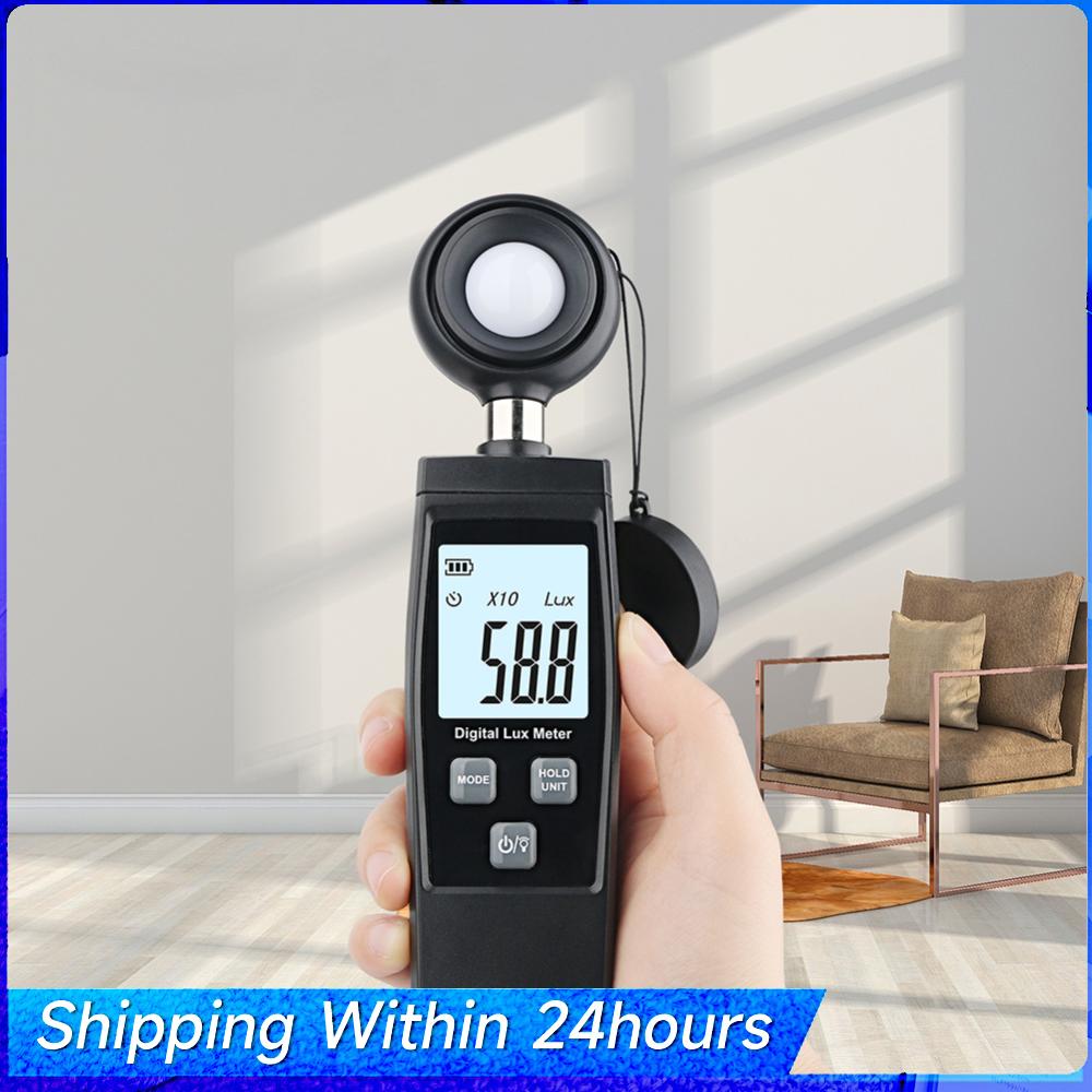 

Digital Handheld Illuminometer LCD Display Luminometer 0-200000 Lux Luxmeter High Accuracy Light Meter Lux/FC Measure Tester China Mainland