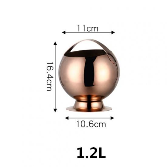 Golden Ice Bucket Creative Whisky Pivo Led Bucket Bar Nářadí na víno Nápoje Chladnička na víno Přenosná lednice na pivo držák na víno led