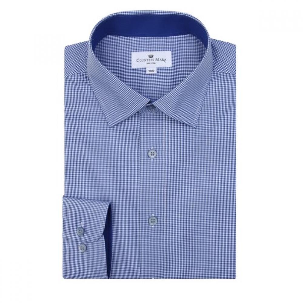 Countess Mara Regular Fit Long Sleeve Shirt Span Mini Check Cdcz1p5308n0 95