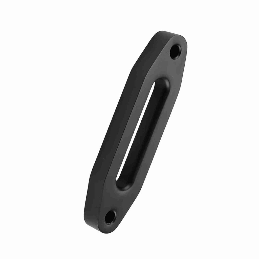 6inch Black Aluminum Hawse Fair  for Synthetic Winch Rope Cable ATV