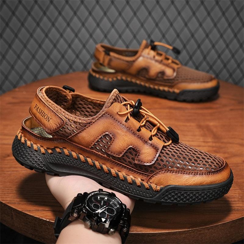 Men’s Sandals Outdoor Mesh Beach Sandals Casual Shoes Sneakers