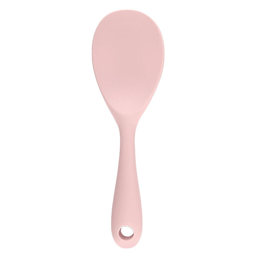 Rice Spatula Silicone Heat Resistant Anti Stick Comfortable Grip Rice Paddle for Stirring Rice