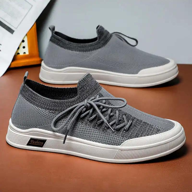 Fashion PU Leather Autumn Autumn Spring Sneakers Loafers Men Summer Shoes Blue Boot Sports Cute Due To Trainers Teniis Tines