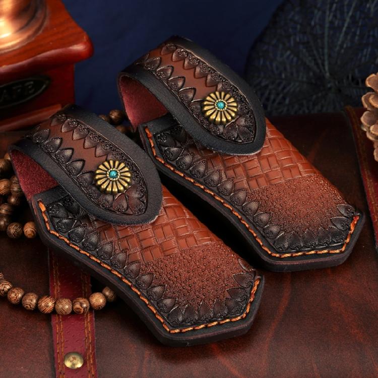 Fashion Leathers Knife Covers Folding Knife Pouches Leathers Sheath Tool Small