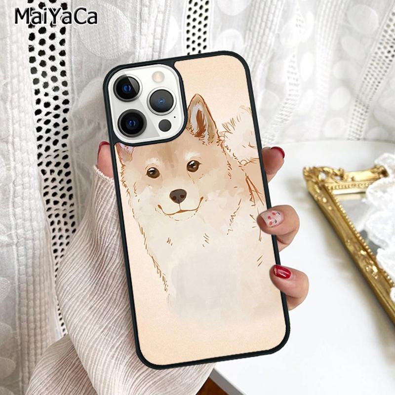 Shiba Inu Cute Cartoon Art Phone Case Cover For iPhone 17 Air 16 15 plus 11 12 13 14 pro max shell coque