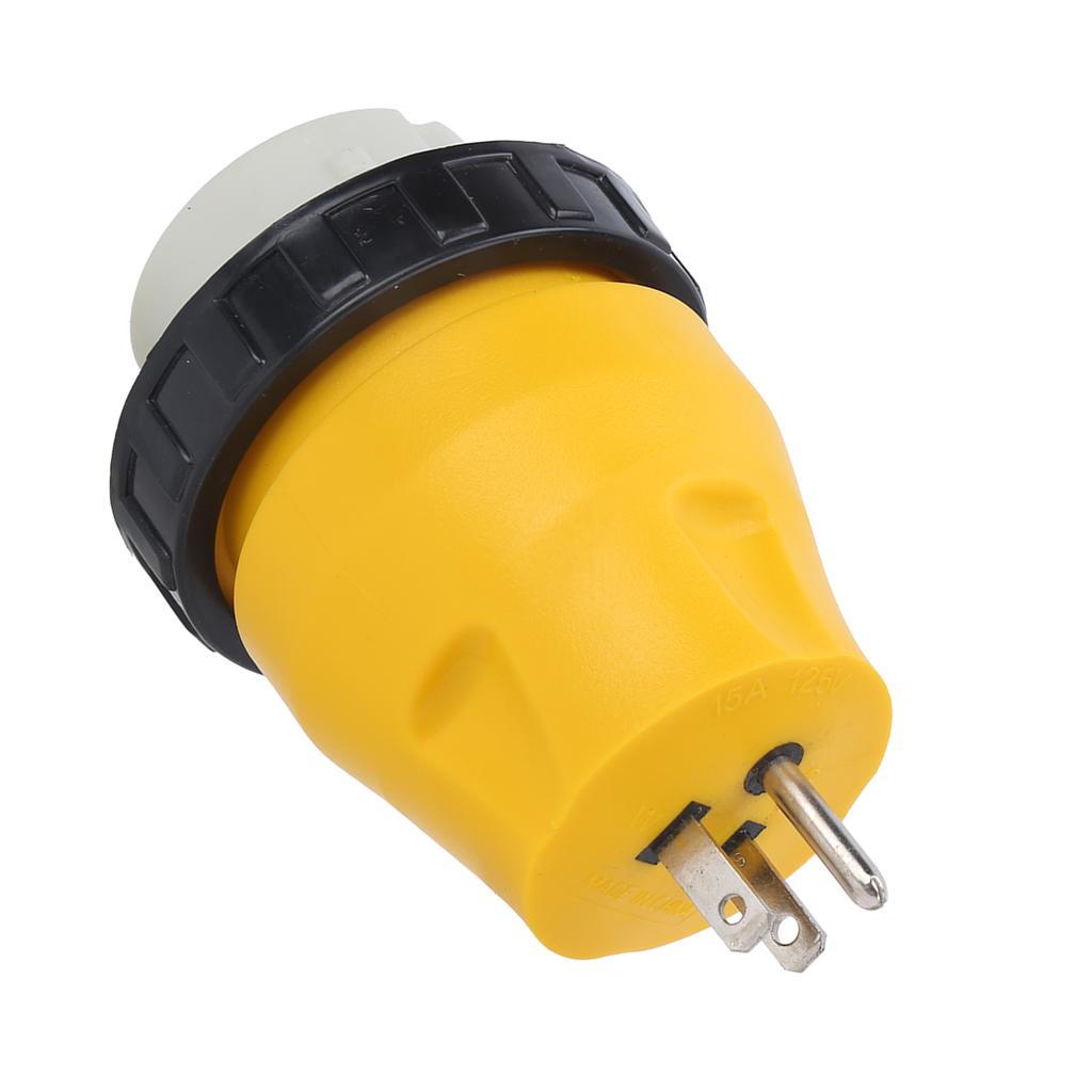 RV Electrical Locking Adapter 15A Male To 50A Female Twist Lock Power Cord Connector