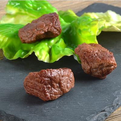 5 Bucăți PVC Simulare Bucăți de Vită Artificială Vită Grătar Restaurant Occidental Recuzită pentru Afișaj Vitrină Oranmente pentru Farfurii