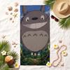 Mój sąsiad totoro (1) Miękki Ręcznik Plażowy Stylowy Ręcznik Plażowy Basenowy na Letnie Wakacje nad Morzem Podróż