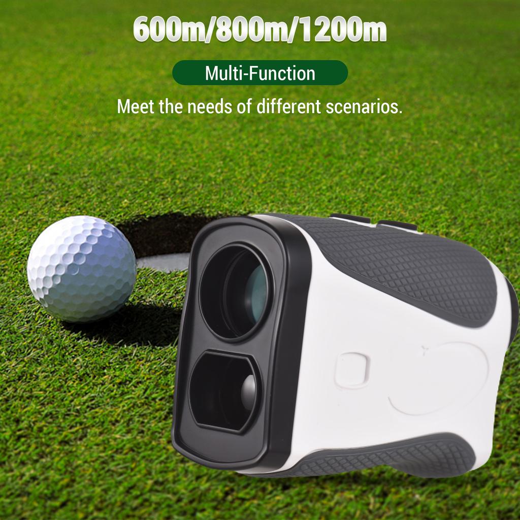 Golf Rangefinder With Slope Telescope 6x LCD 905nm Laser Type C Straight Line Horizontal Vrtical Distance Slope