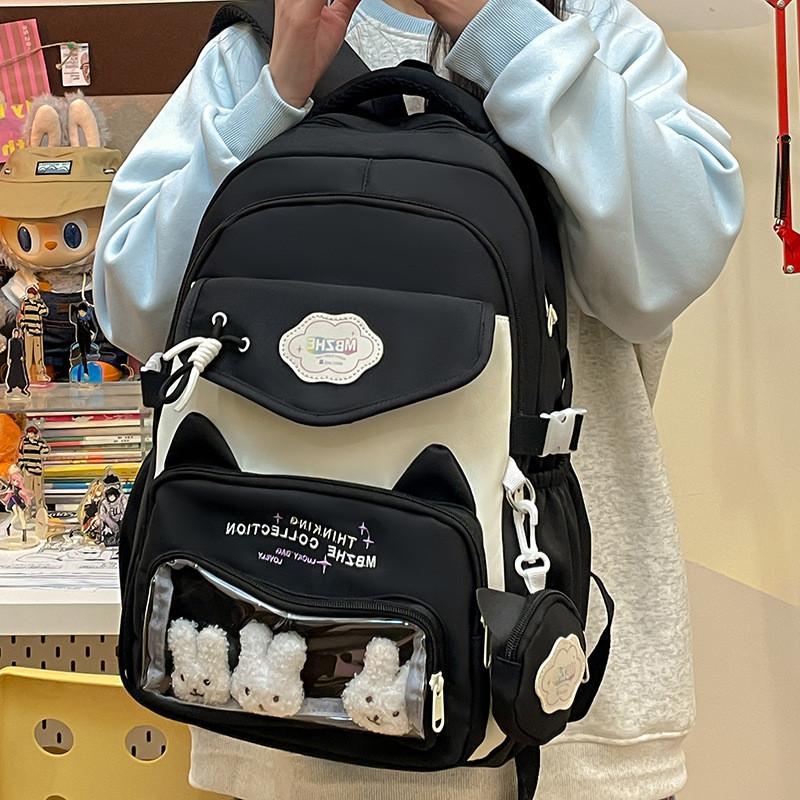 Backpack Rabbit Outdoor Large Capacity Leisure Cute Travel Bag Student Schoolbag