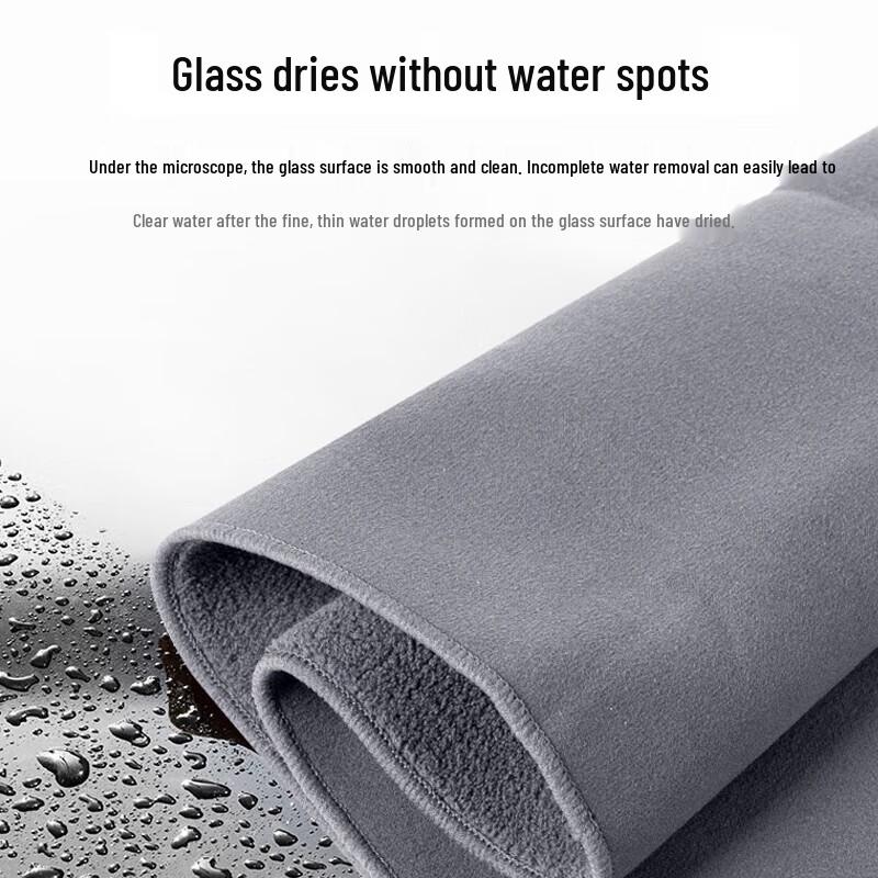 Ulehui Microfiber Suede Car Cleaning Towels