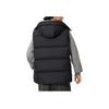 Li Ning China Color Series Solid Color Zipper Hooded Comfortable Breathable Down Vest Men Vest Dark-Gray AMRU069-1