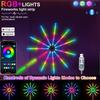 Firework Strip Lights LED Bluetooth APP Control RGB Neon Strip USB 5V Changing Smart Lamp Sync Music Bedroom Decor Dream Light