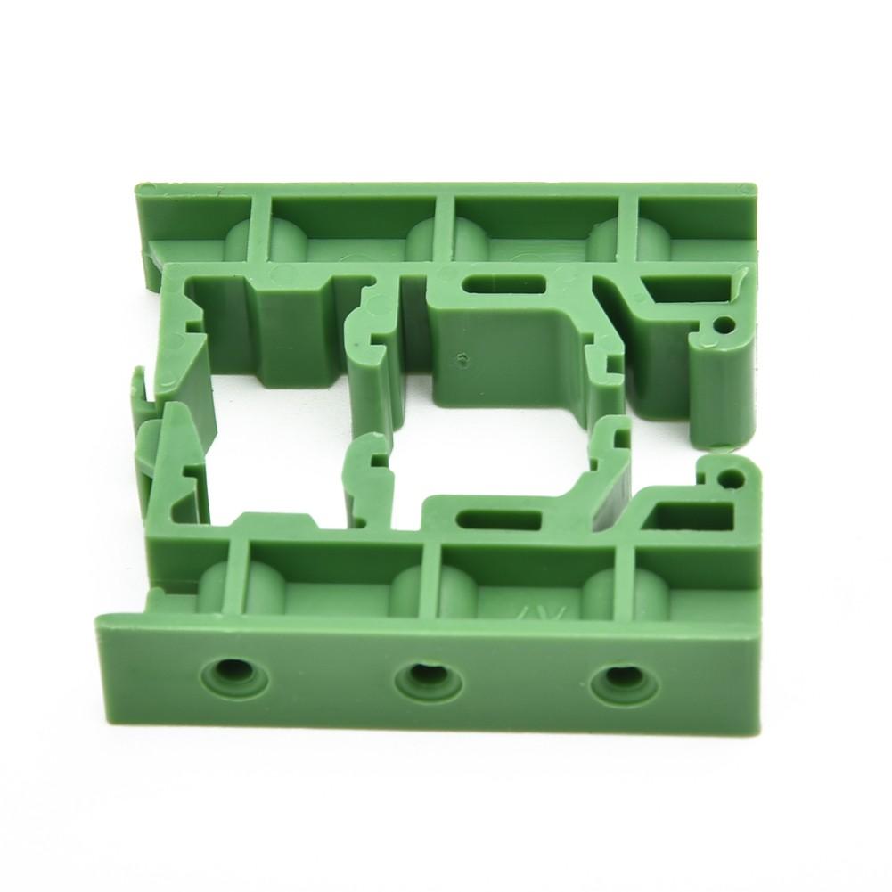 DRG-01 PCB Brackets Plastic Green Mounting Adapter Replacement 4.2x1x1.8cm