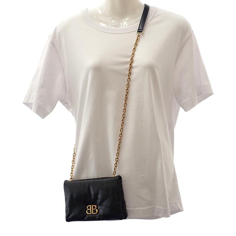 BALENCIAGA  8105622ABLP1000 Shoulder Bag black lambskin Women