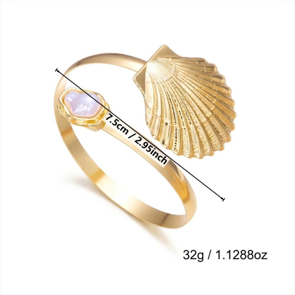 

Bohemian Open Cuff Armlet Gold Color Upper Arm Bangles New Open Arm Bracelet Women A