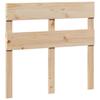 Solid Wood Bed Frame without Mattress 75 x 190 cm Pine Wood