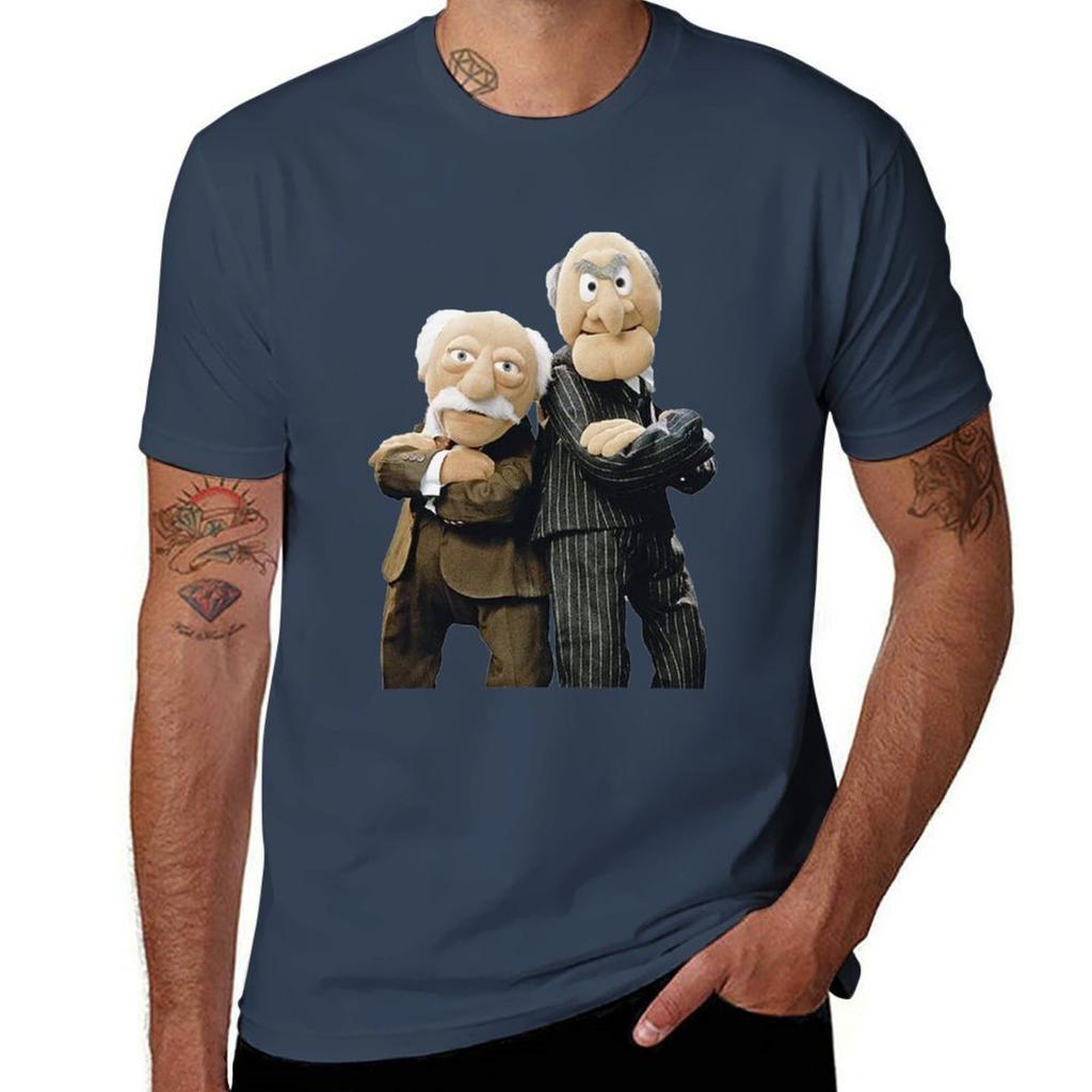 Statler And Waldorf Tshirt Relaxed Casual Short Sleeve Tee Tshirt