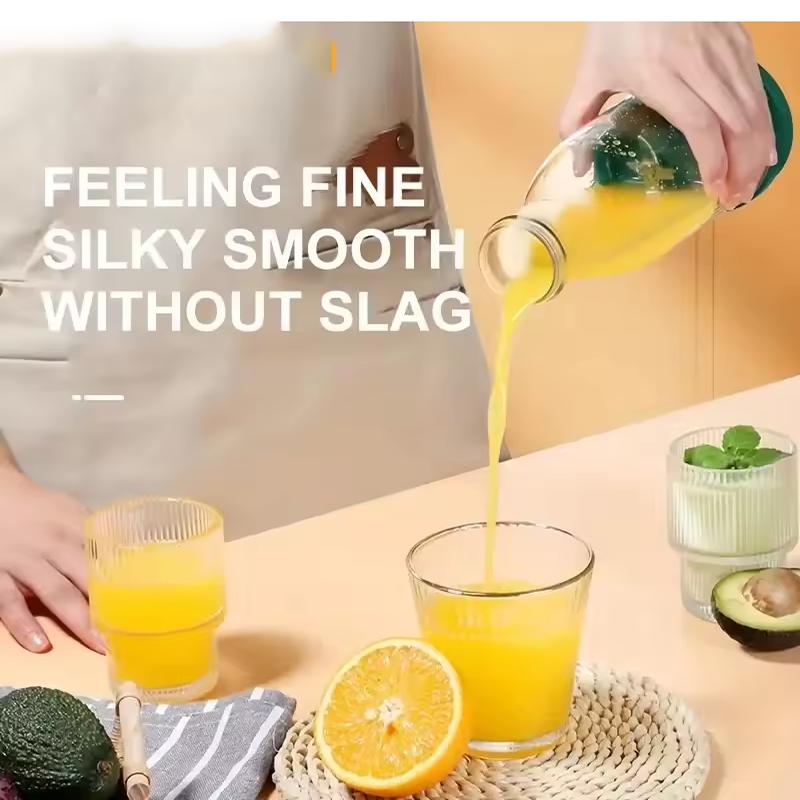 Electric Juicer Cup 6 Blade Blender Milkshake Machine USB Portable Fruit Milk Blending Tool Mini Fresh Juice Blender Sports