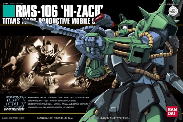 HGUC 1/144 RMS-106 Hizack (Mobile Suit Z Gundam)