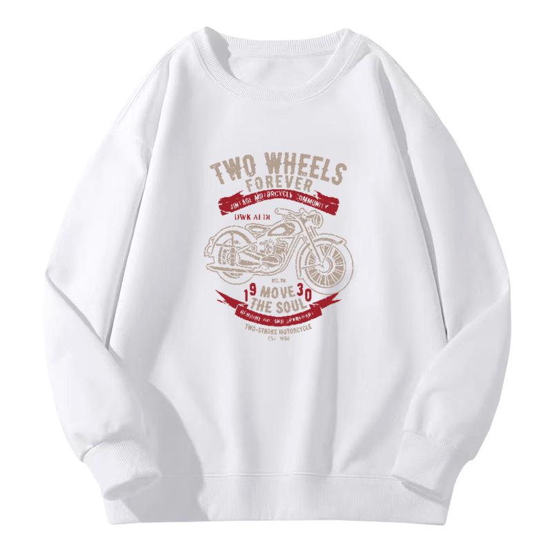 Herren Schweres Rundhals-Sweatshirt - Herbst/Winter Buchstabendruck Lässig Trendige Markenjacke