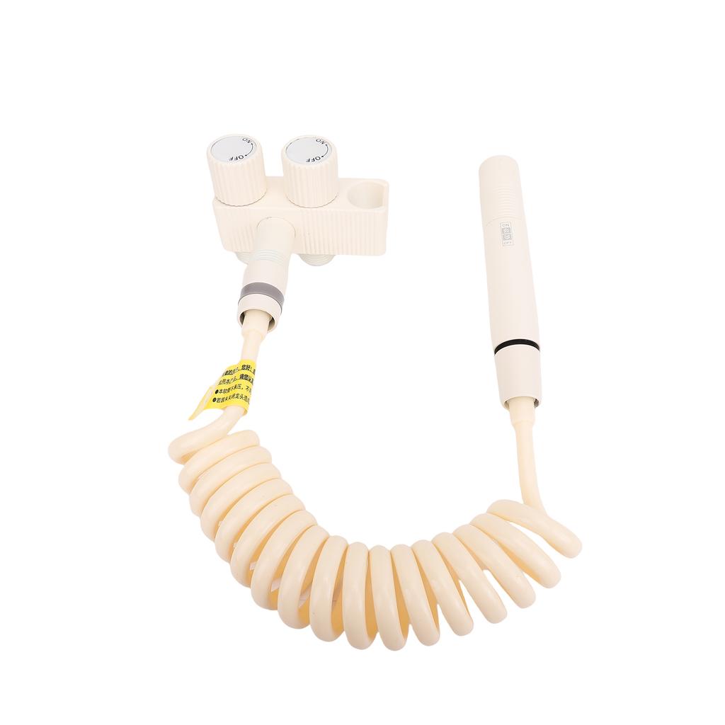 Handheld Bidet Sprayer Kit with Dual Control Valve Multi Function Copper Toilet Faucet Wall Mount