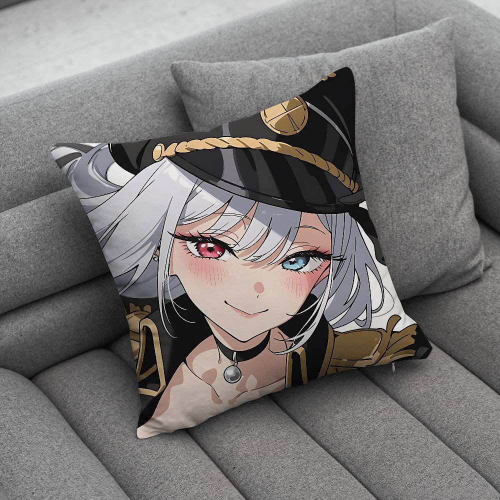 Marin Kitagawa Pillow Case For Home Bedroom Car Office Decoration Living Room Sofa Cushion Cover Suitable