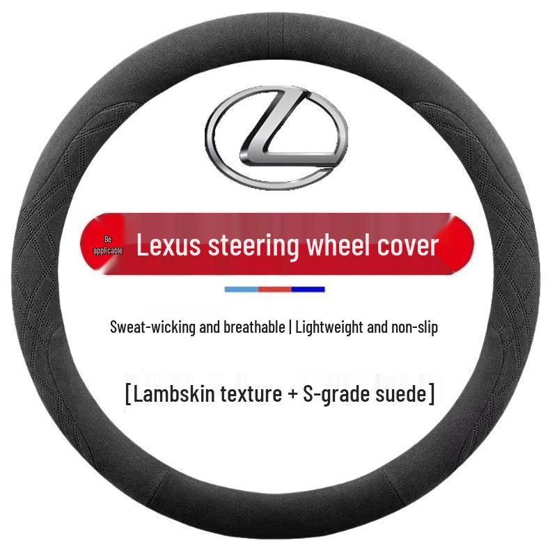 Lexus Steering Wheel Cover: ES/ES300/RX300h/NX200 LX All-Season Grip