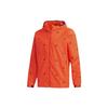 Adidas Jackets Men's Fluorescent Red Hooded Moderate Other FM9421