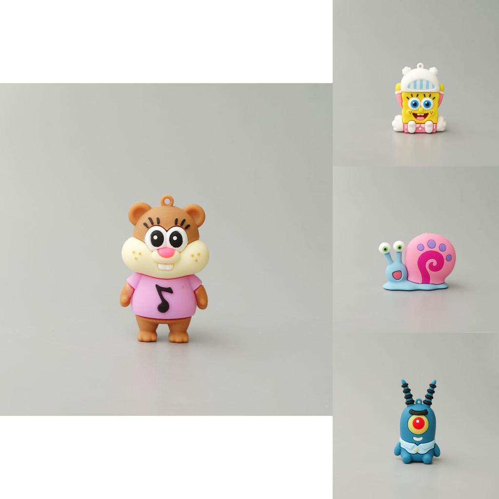 Spongebob Schwammkopf Herr. Krabs Actionfigur Modell Mit Schlüsselanhänger Für Heimdekor Liebhaber