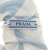 PRADA  1IF015_2DTP_F0X24 hair accessory blue/white silk Women
