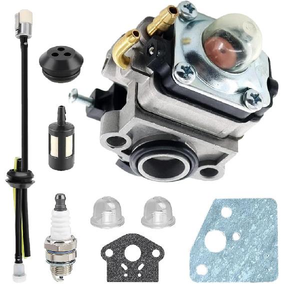 

C430 309375002 Carburetor Carb Kit Fits for Homelite Ryobi S430 X430 309370002 RY34007 RY34426 RY34441 RY34427 RY34421 RY34446 RY34006 30cc String 309375002