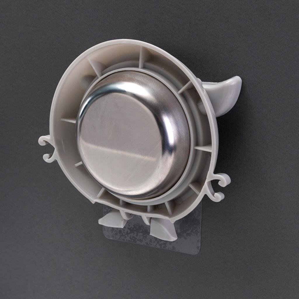 Wall-mounted Ashtray For Household Toilets, Bathrooms And Washrooms, Creative And Wall-mounted Stainless Steel Ashtray Without Drilling