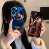 Mortal Kombat Kitana Mobilne Etui na Telefon Komórkowy dla iPhone 16 15 14 13 12 11 X XR XS 8 7 Pro Max Plus Mini Czarne Etui Ochronne na Telefon